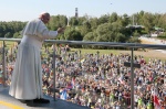 papież franciszek w łagiewnikach